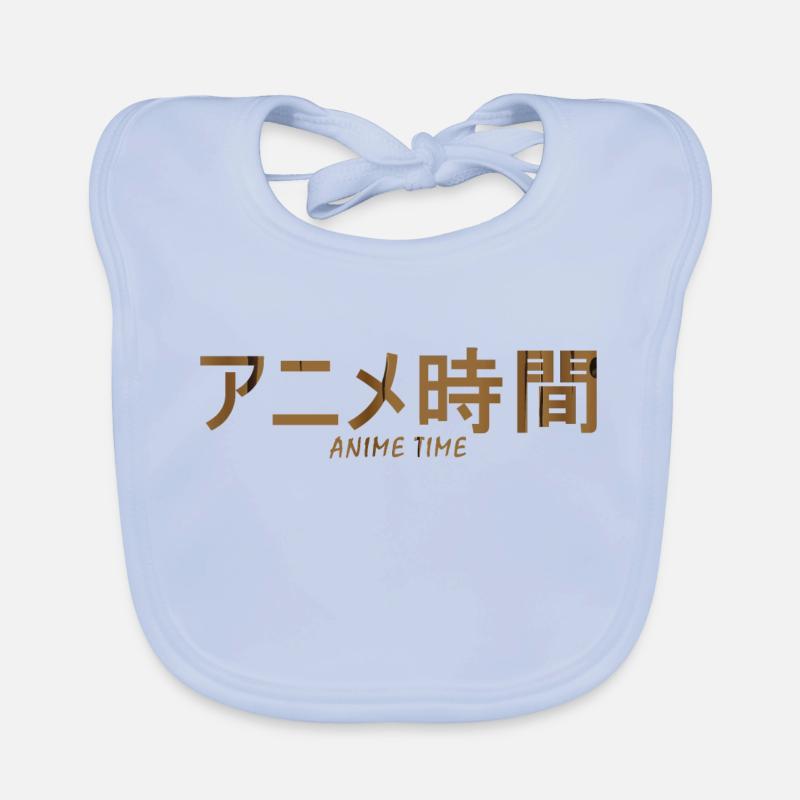 Anime Time Organic Baby Bibs