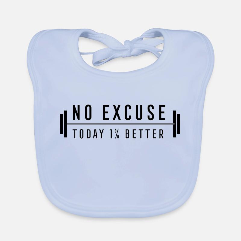 no excuse 1% better Baby Bio-Lätzchen