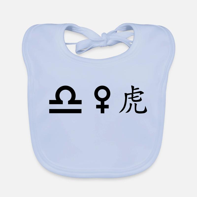 Libra Venus Tiger Organic Baby Bibs