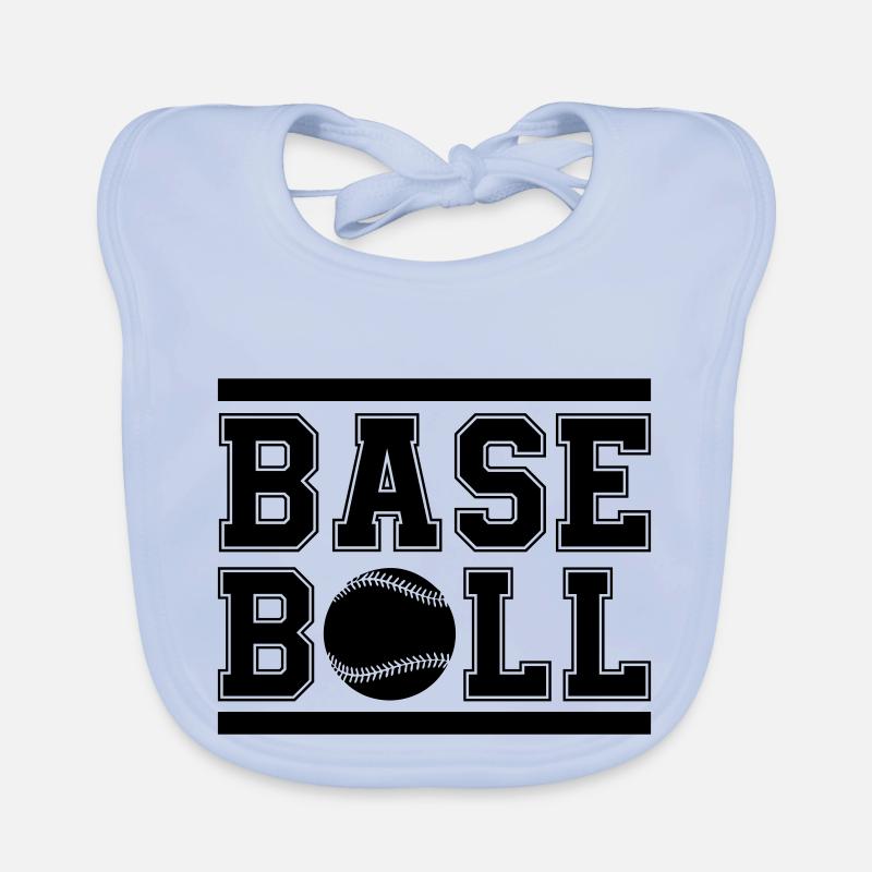 baseball Baby Bio-Lätzchen
