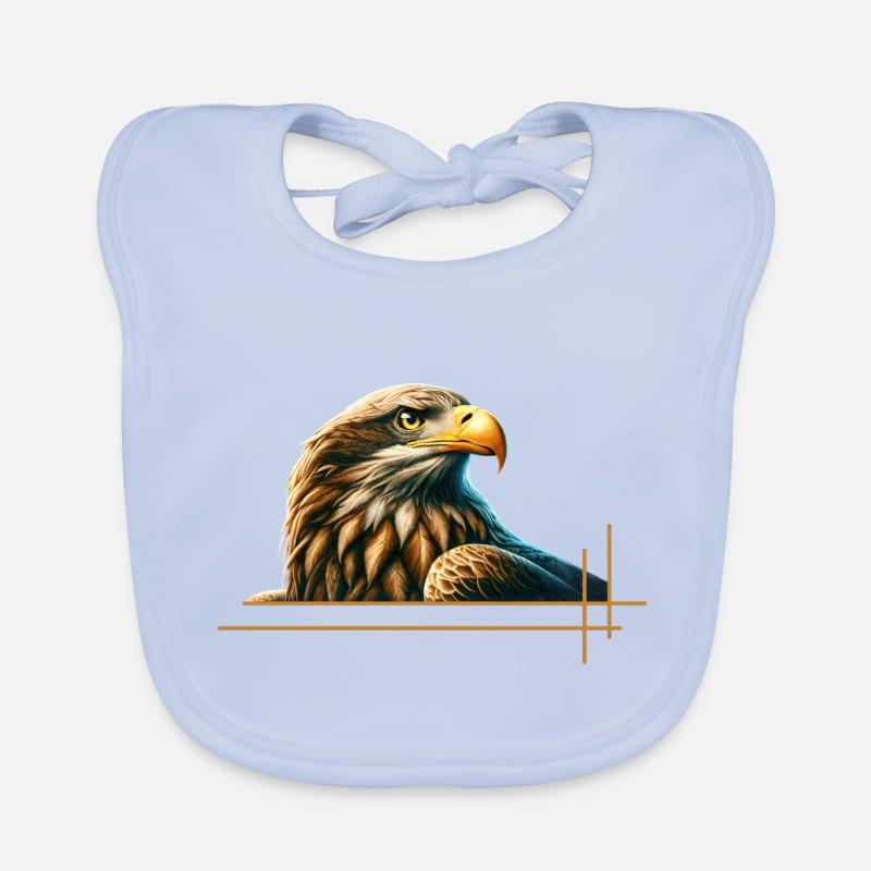 Aigle de mer majestueux Bavoir bio Bébé