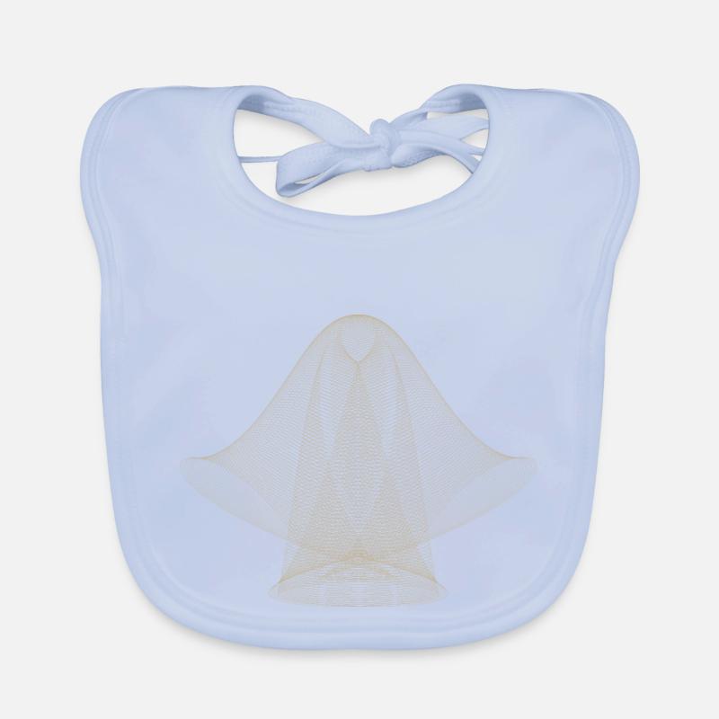 Abstraktes Punktdesign Baby Bio-Lätzchen