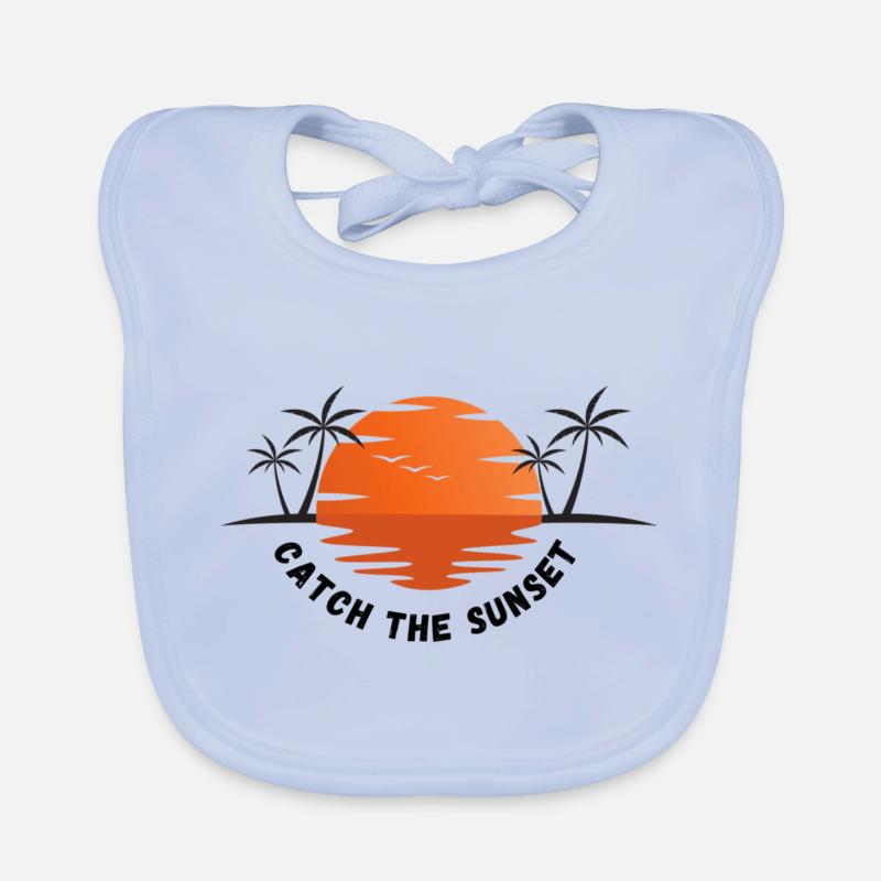 Catch the Sunset Baby Bio-Lätzchen