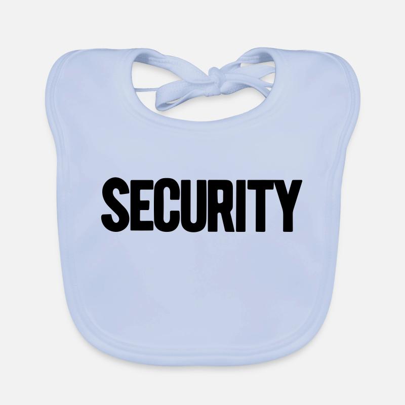 Sicherheit - Baby Bio-Lätzchen - sky Blue