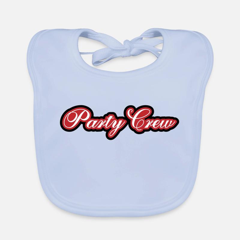 Équipe de fête Bavoir bio Bébé
