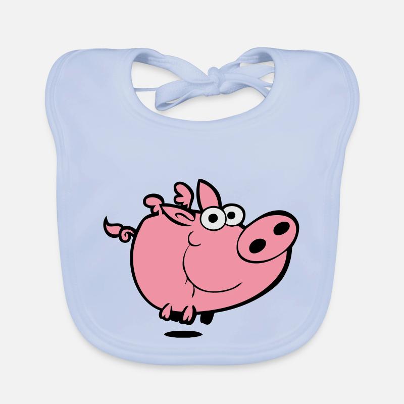 flying pig Baby Bio-Lätzchen