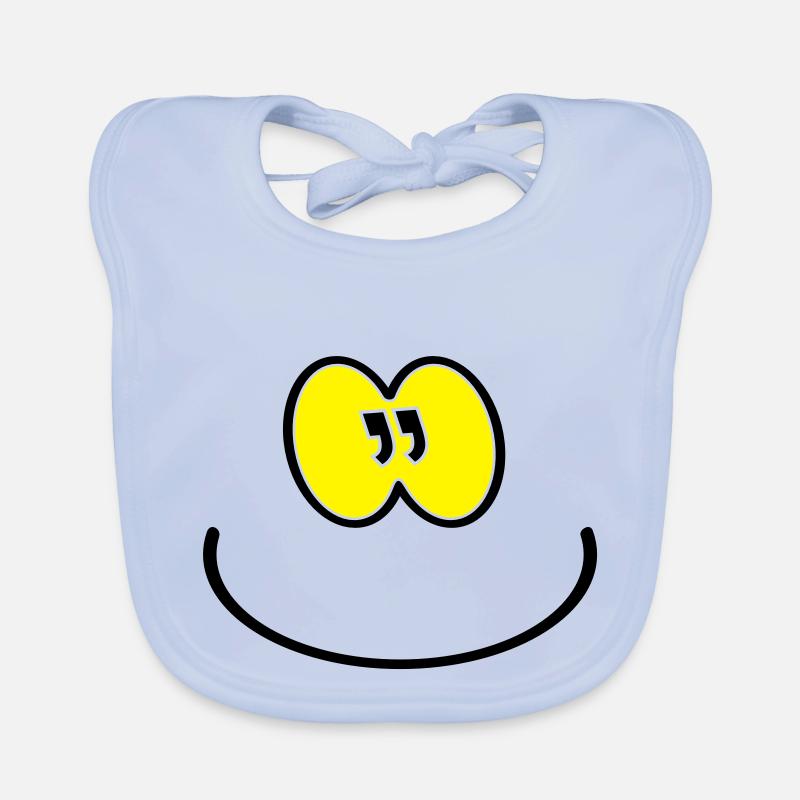 sourire, s'il vous plaît / smile, please (2c) Bavoir bio Bébé