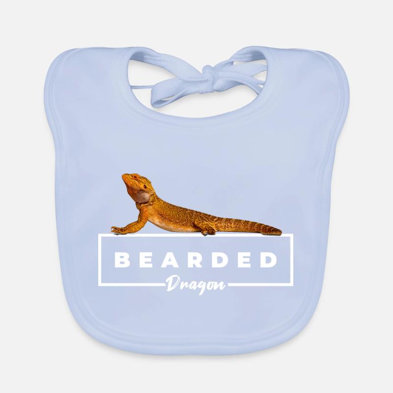 Bearded Dragon Reptile Owner Organic Baby Bibs