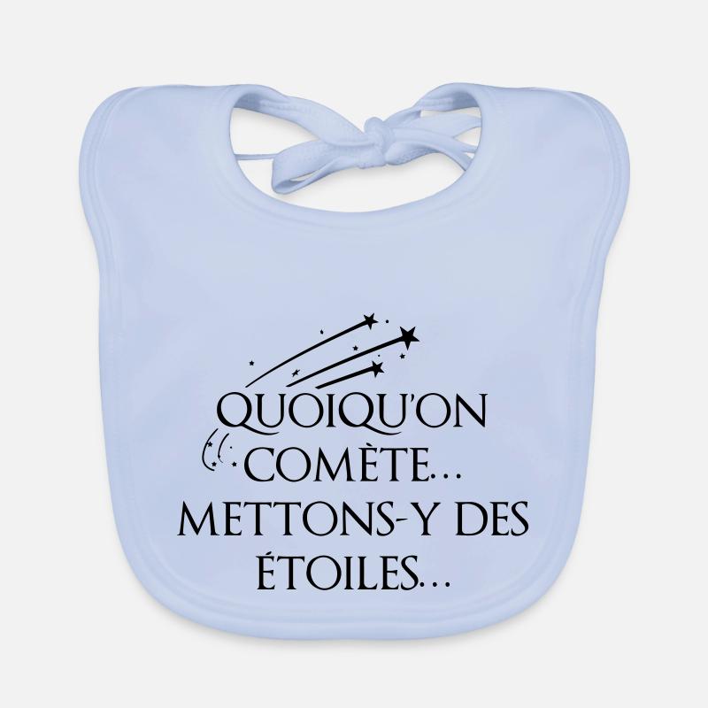 Comète Bavoir bio Bébé