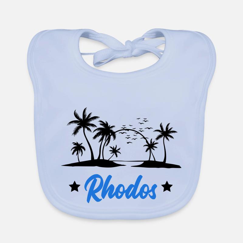 Rhodes Bavoir bio Bébé