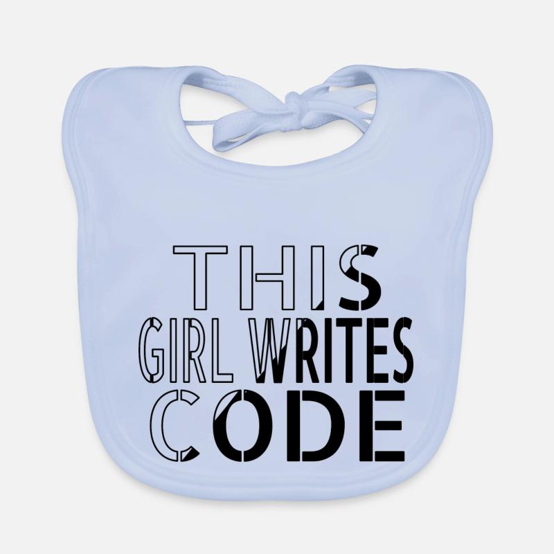 humor coding information technology statement Baby Bio-Lätzchen