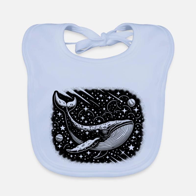 baleine de l’espace Bavoir bio Bébé
