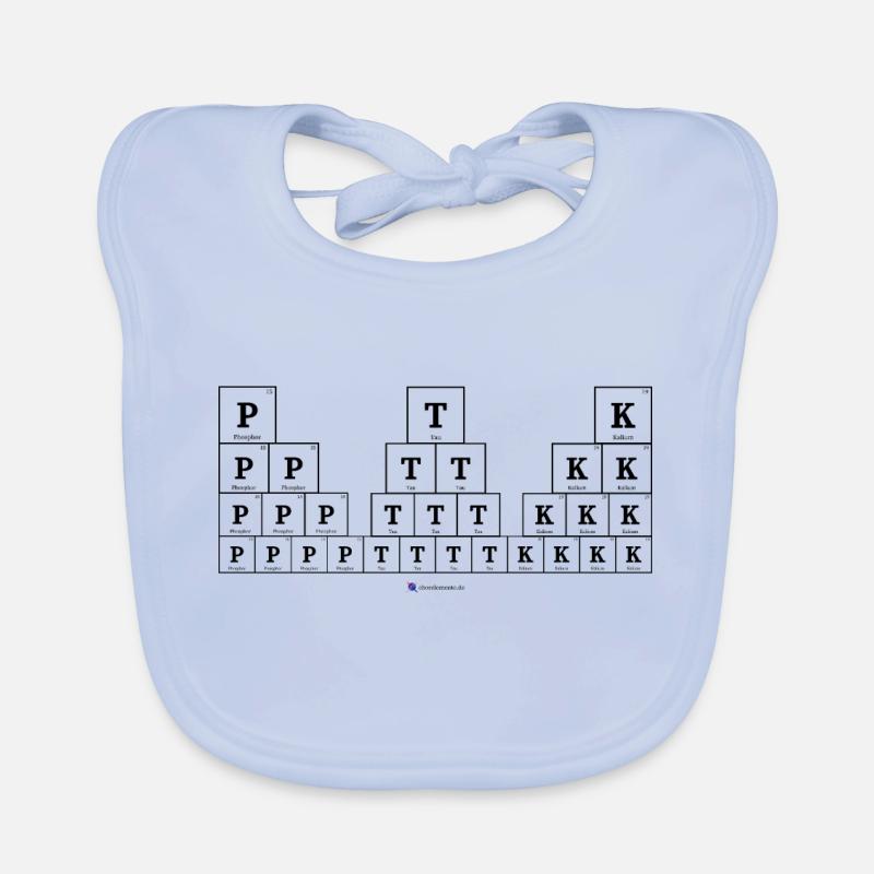 P T K (light fabrics) Organic Baby Bibs