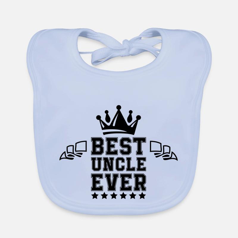 best uncle ever Baby Bio-Lätzchen