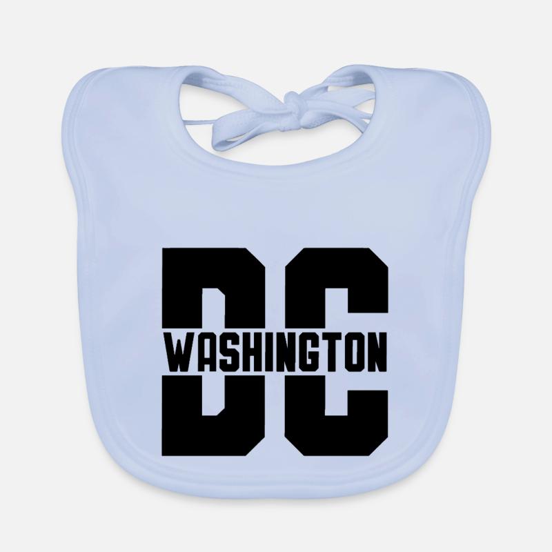 WASHINGTON DC Bavoir bio Bébé