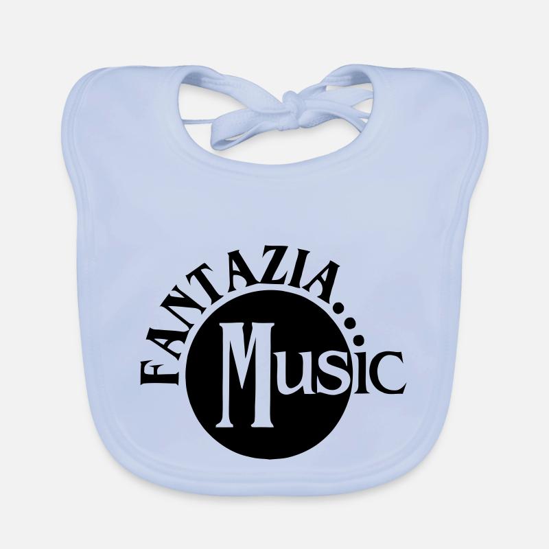 Fantazia Musik Baby Bio-Lätzchen