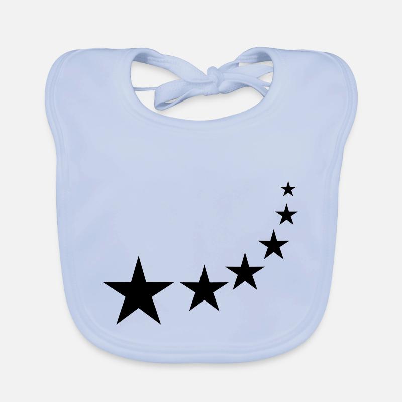 étoiles Bavoir bio Bébé