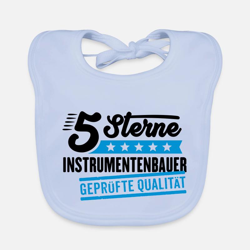 5Sterne Instrumentenbauer Baby Bio-Lätzchen
