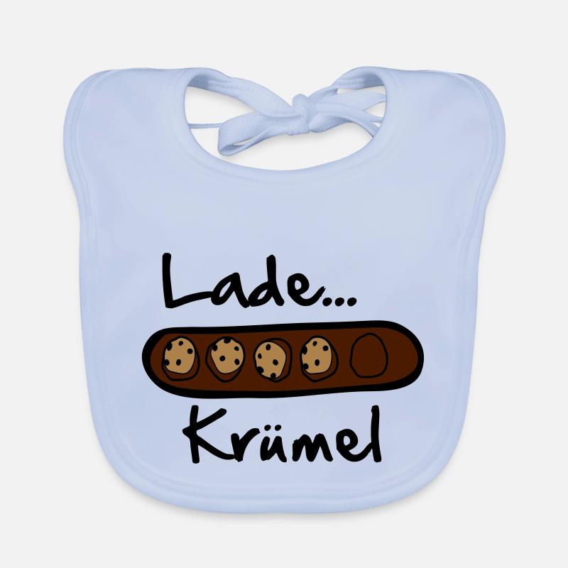 Lade... Krümel - Baby Bio-Lätzchen - sky Blue