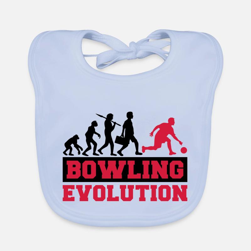 Bowling Evolution Baby Bio-Lätzchen