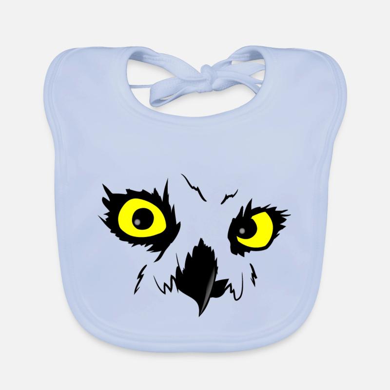 Eule Baby Bio-Lätzchen