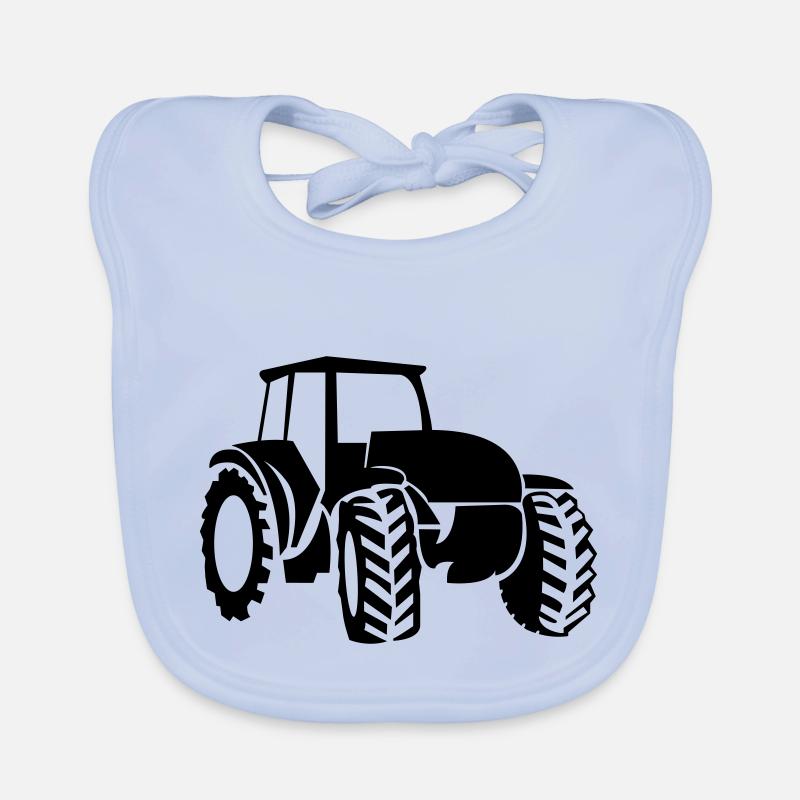 traktor Baby Bio-Lätzchen