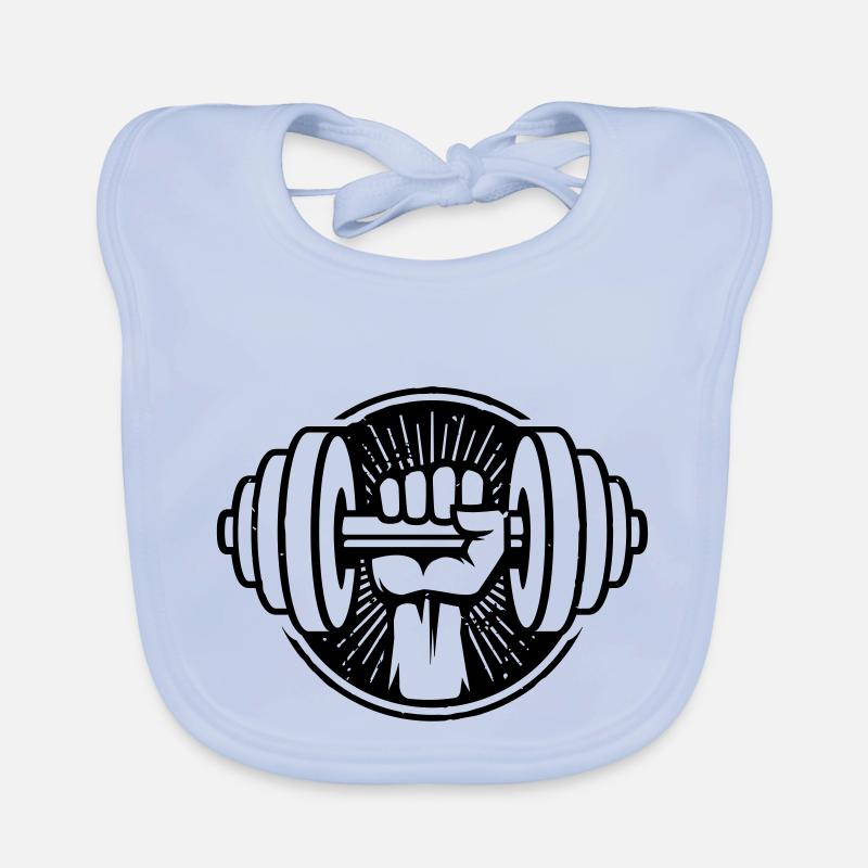 hanteln Baby Bio-Lätzchen