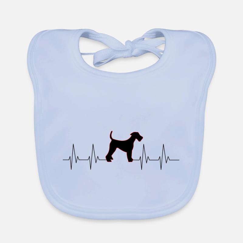 Amour de terrier Bavoir bio Bébé
