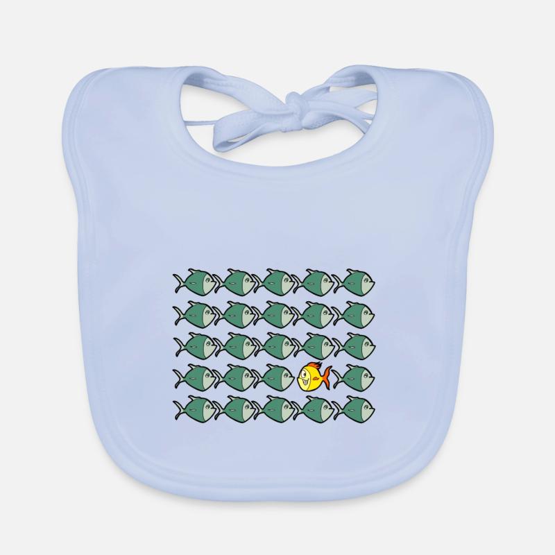 Original Fun Fish Bavoir bio Bébé