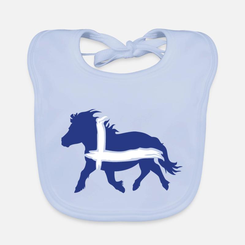 Conception du drapeau Shetty Power Bavoir bio Bébé