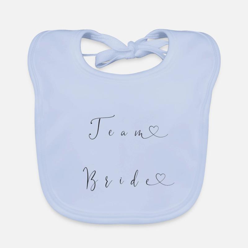 Équipe mariée Bavoir bio Bébé