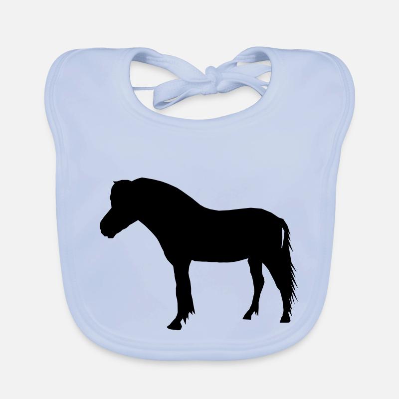 Fjordpferd Baby Bio-Lätzchen