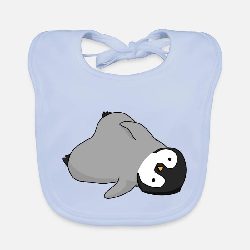 Bébé pingouin Bavoir bio Bébé