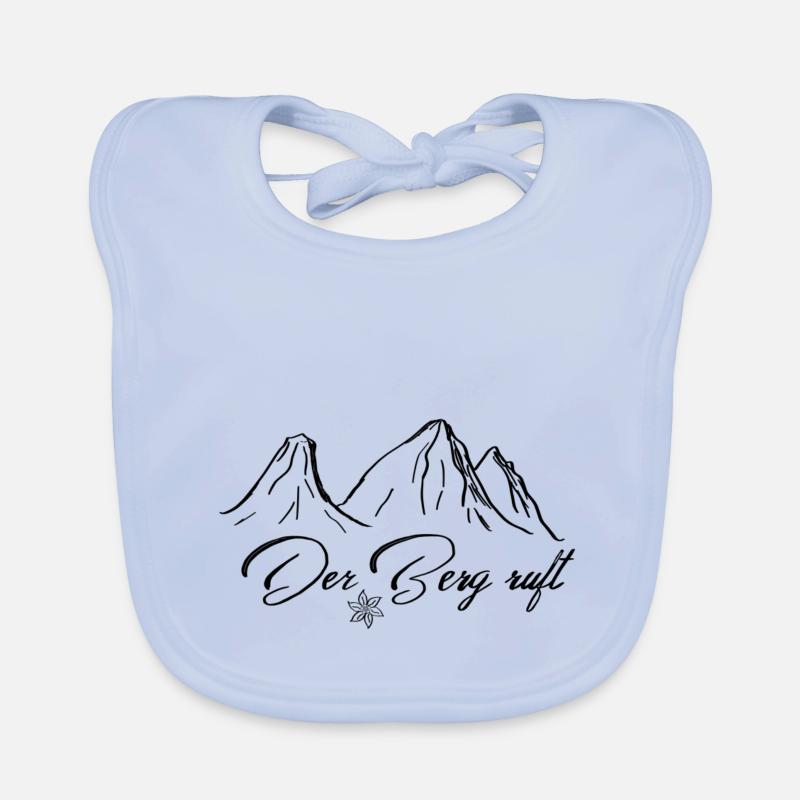 Der Berg ruft Baby Bio-Lätzchen