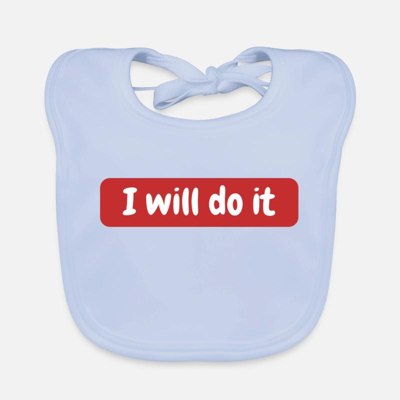 i will do it Organic Baby Bibs
