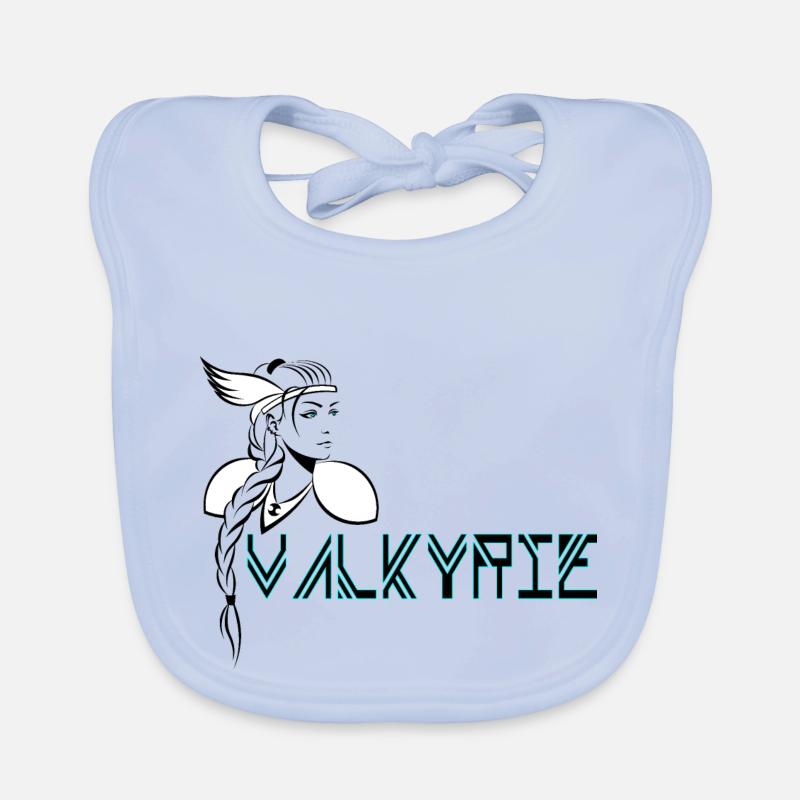 VALKYRIE blue Bavoir bio Bébé