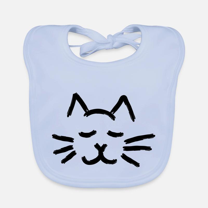 Chat Zen Organic Baby Bibs