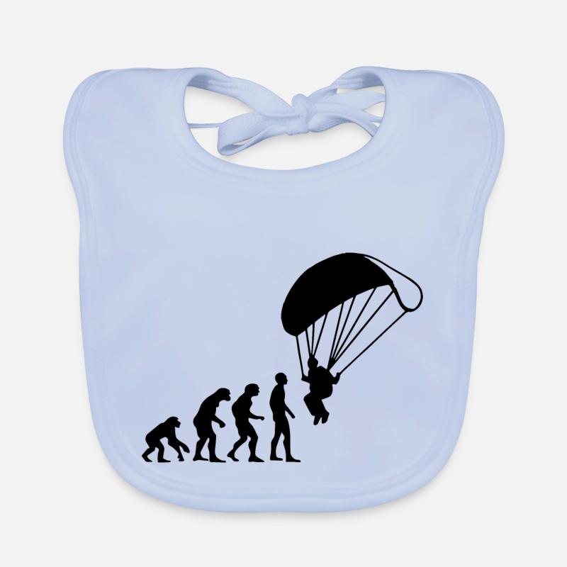 Paragliding Organic Baby Bibs