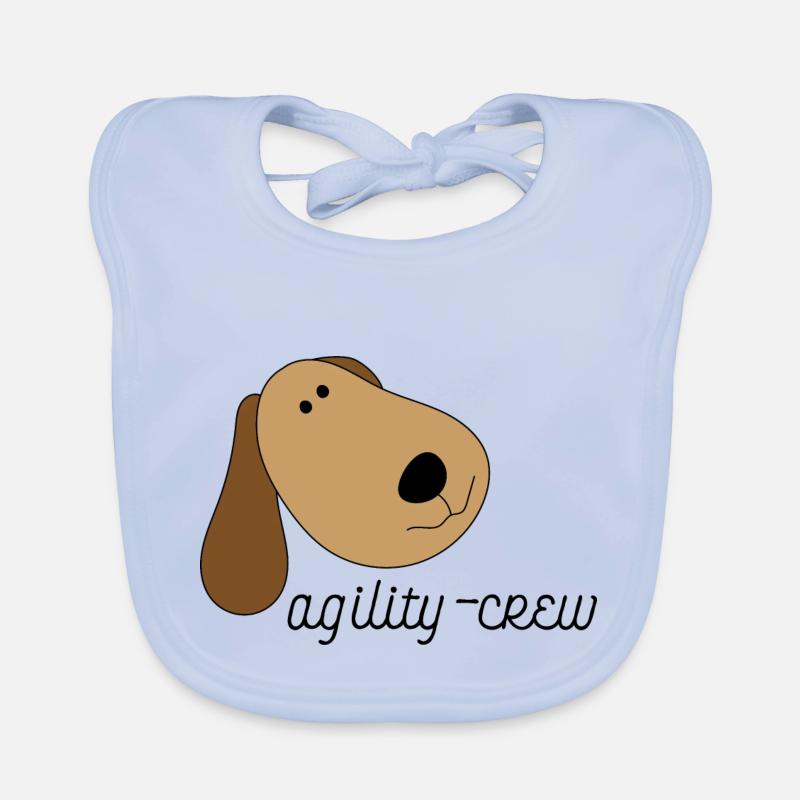 Agility Crew Organic Baby Bibs