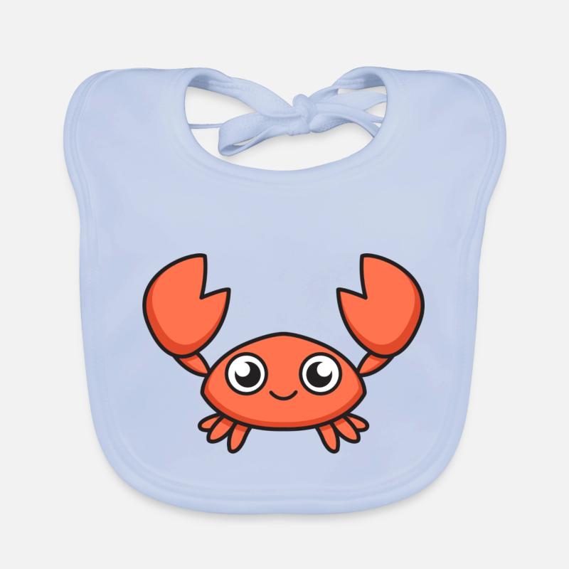 Sternzeichen Krebs Baby Bio-Lätzchen