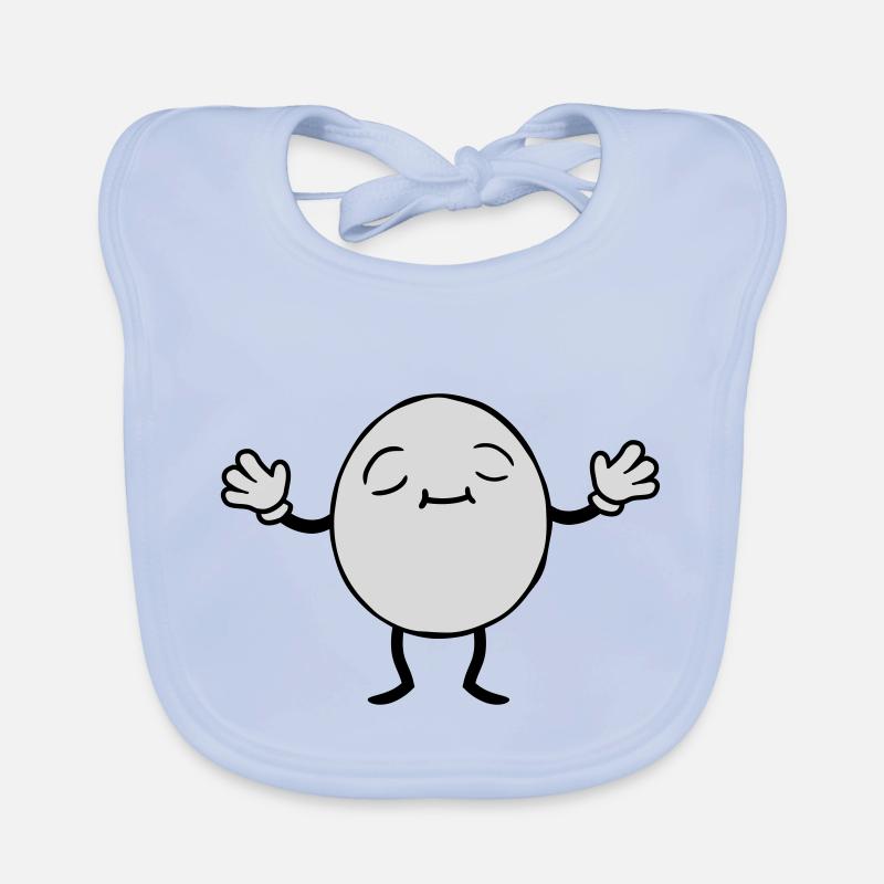 Conception d’Egg Man Bavoir bio Bébé