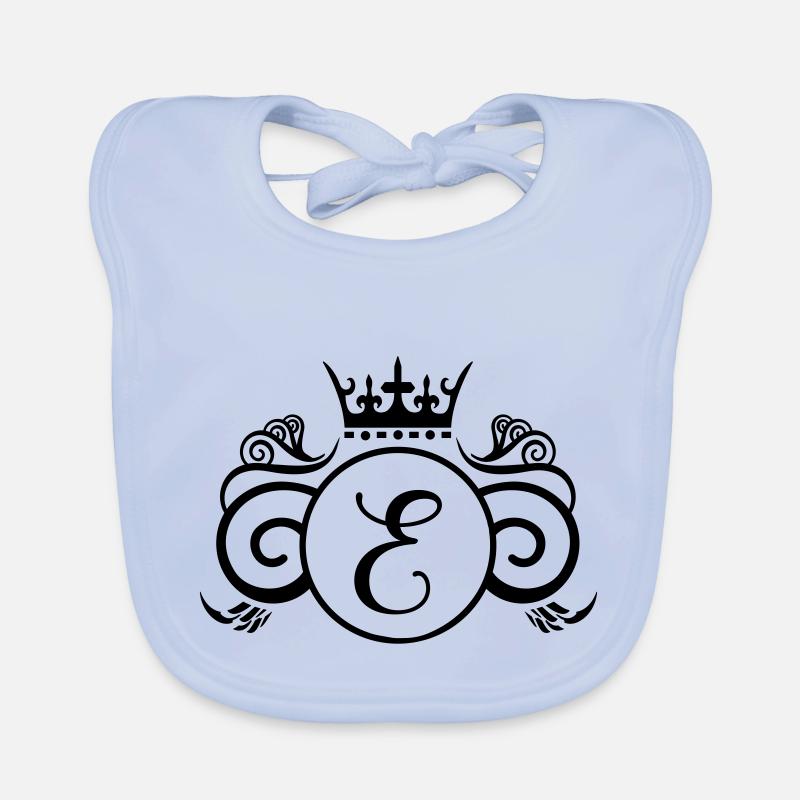 E Wappen Baby Bio-Lätzchen