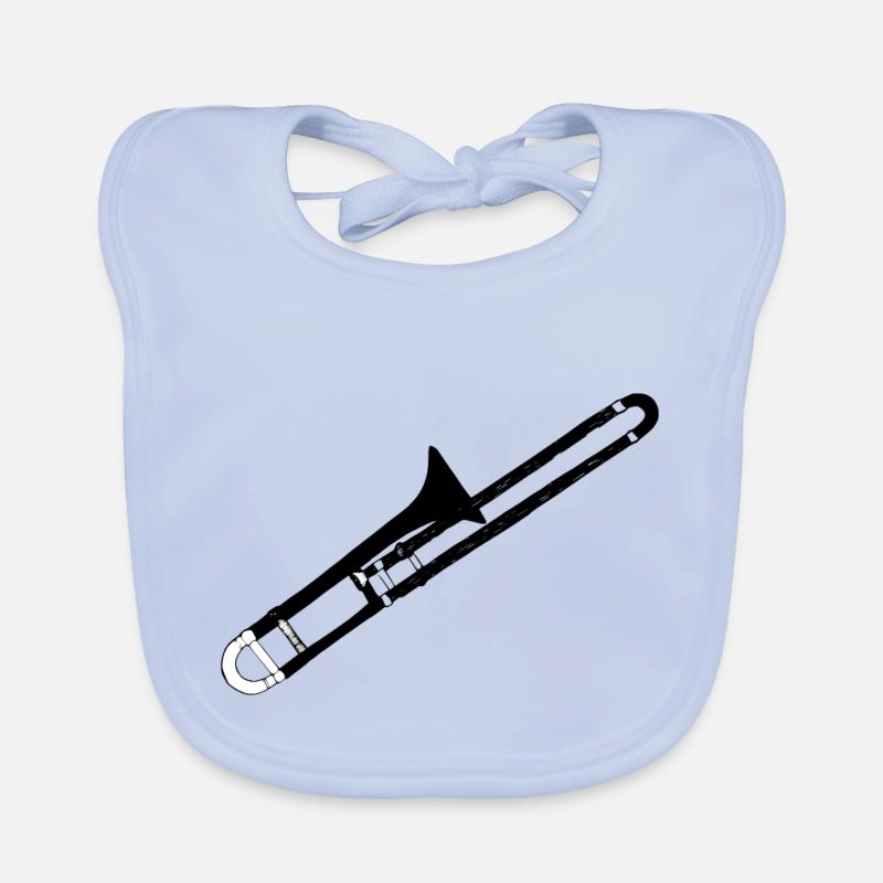 Trombone Organic Baby Bibs