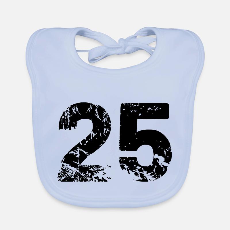 25 Organic Baby Bibs
