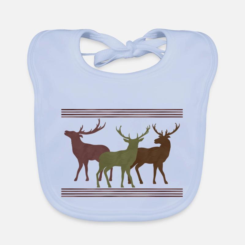 Deer Organic Baby Bibs