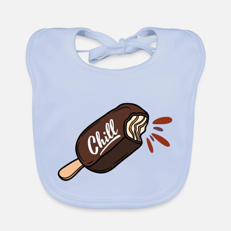 Eiscreme Chill Baby Bio-Lätzchen