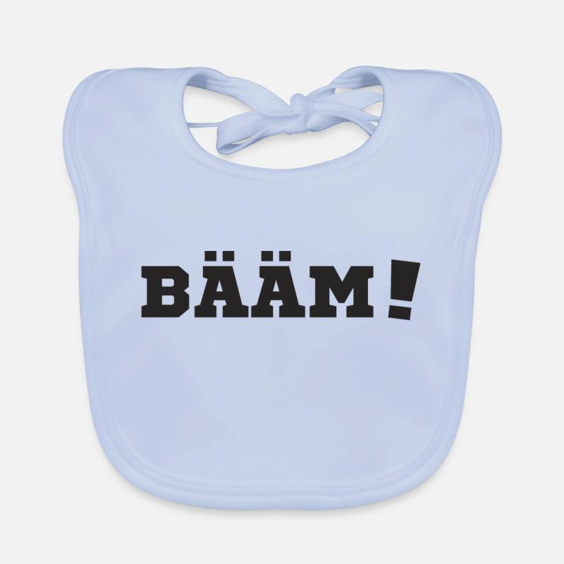 Bääm - da bin ich Baby Bio-Lätzchen