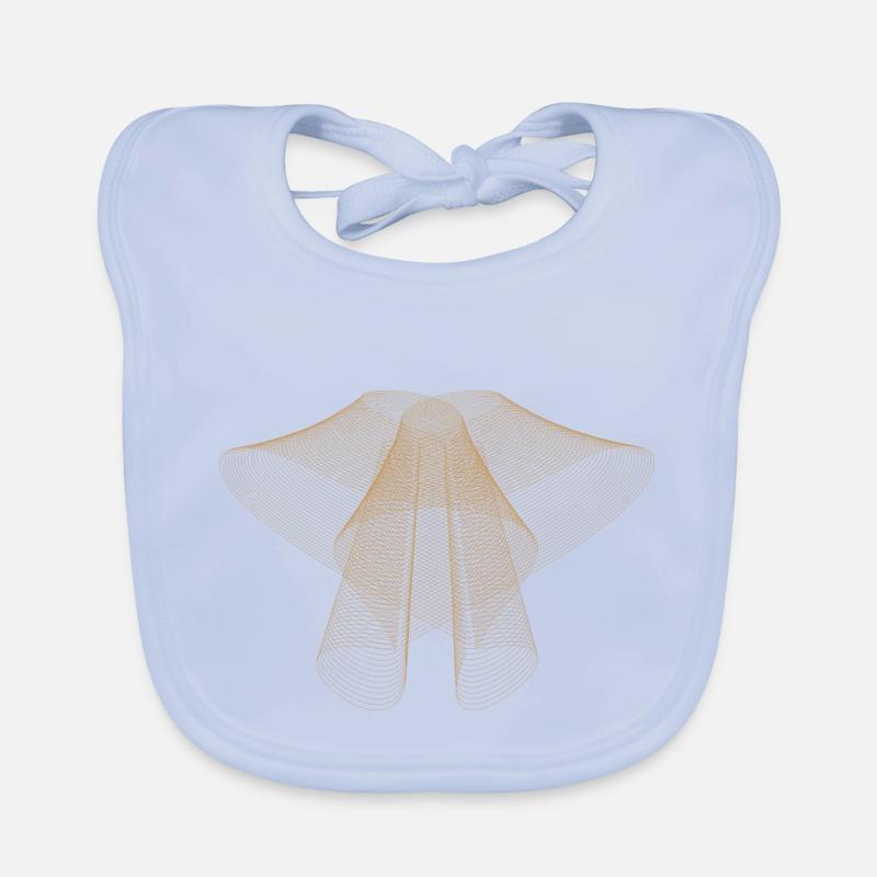 Conception de points abstraits Bavoir bio Bébé