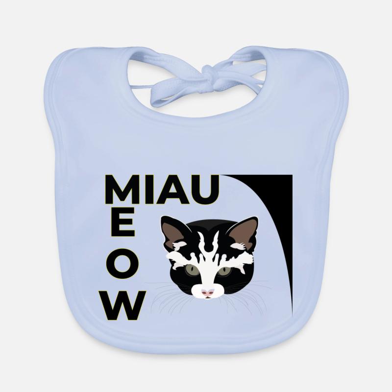 KITTEN Organic Baby Bibs