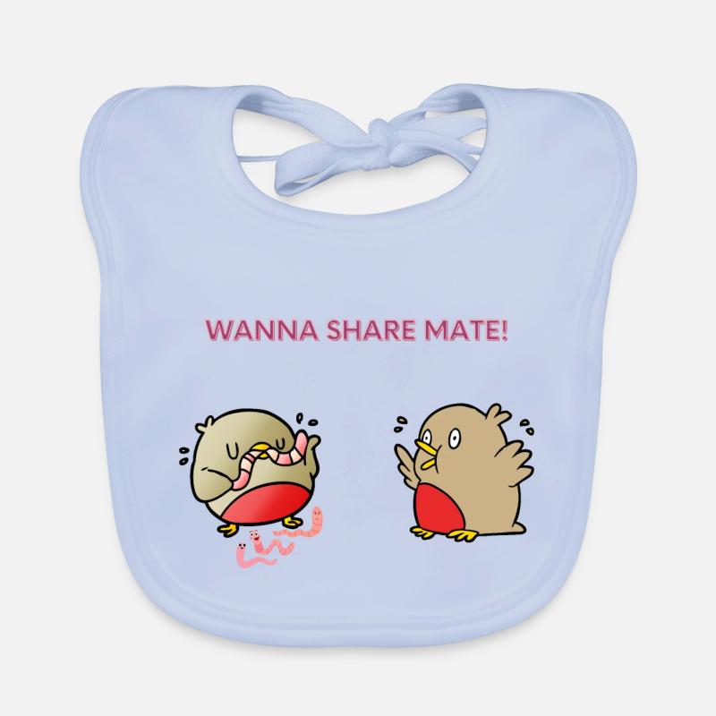 Wanna share mate Organic Baby Bibs